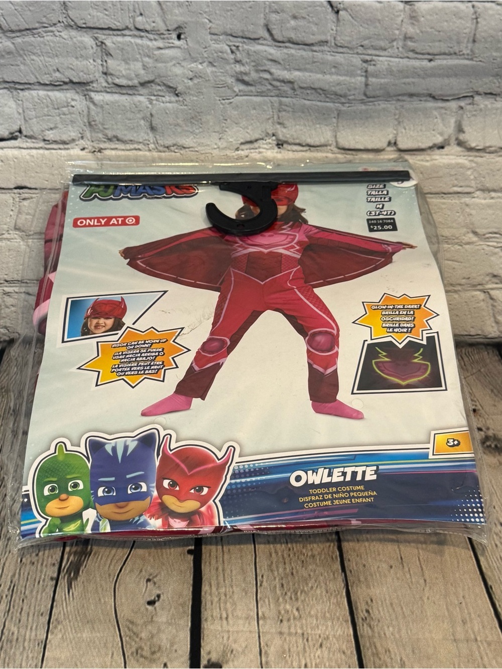 PJ Mask Owlette Kids Halloween Costume